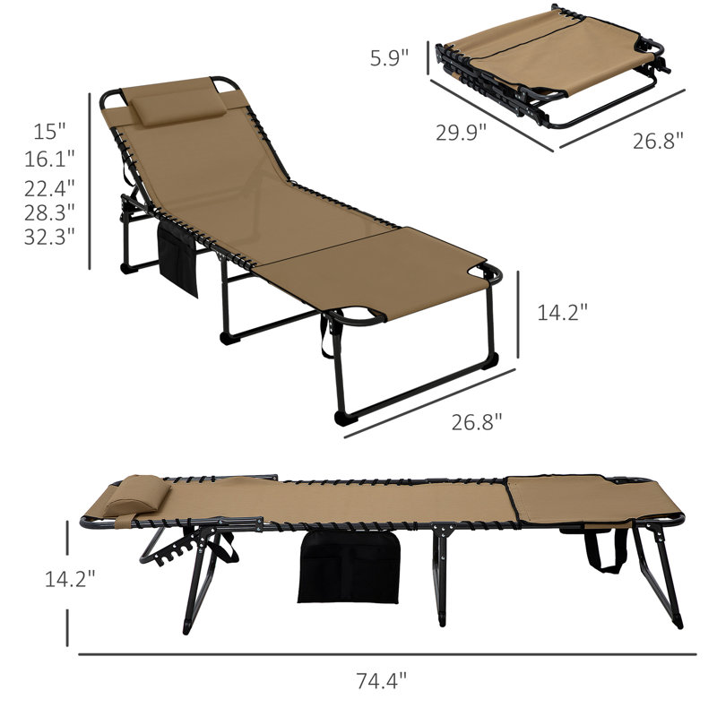 Chaise d'extérieur Beige