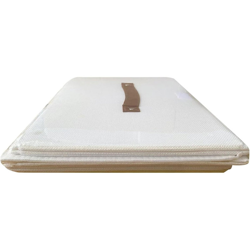 Brayden Studio Fabric Box, 30cm H x 30cm W x 45cm D, White