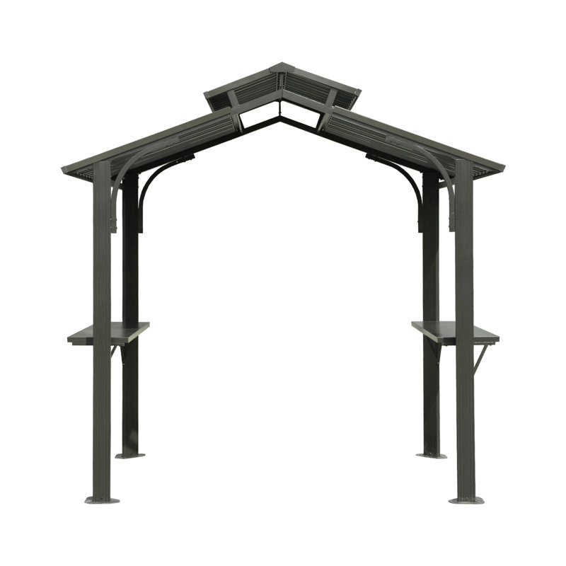 Patio Grill Gazebo, Gray