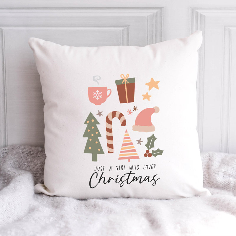 BohoChristmas-07 Reversible Throw Pillow, 20" x 20"
