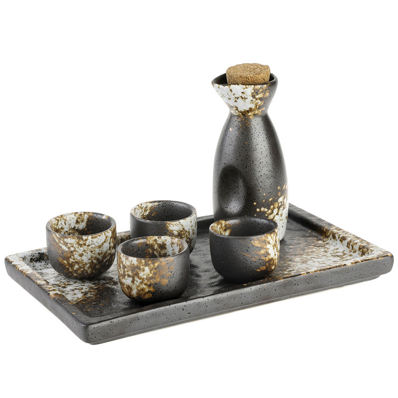 6 Piece Beverage Serving Set