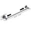 Ensemble de quincaillerie de salle de bain, ensemble de 3 serviettes en aluminium réglables pour salle de bain 16-27 pouces Thicken Space-112872787