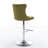 Swivel Velvet Barstools with Adjusatble Seat Height-1880070283-1880070275