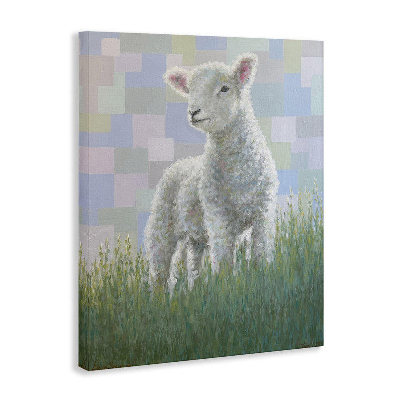 Toile d'agneau John Behold, H 16 po x l 20 po