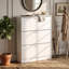 Armoire de rangement pour chaussures 47,2 po H 18 paires-456292178