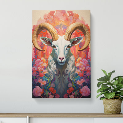 Goat Orphism - Wrapped Canvas
