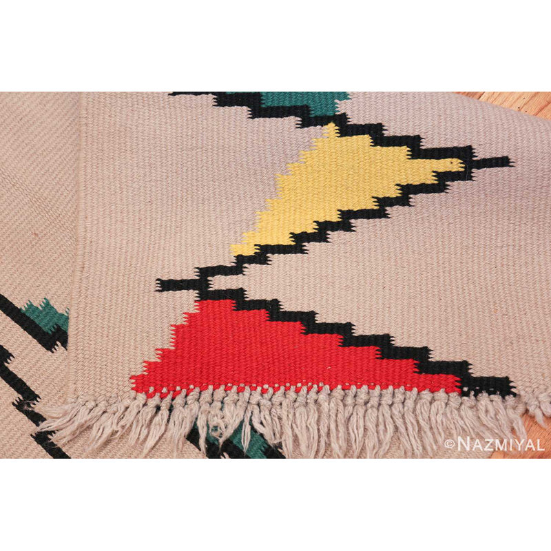 Petit tapis français kilim Antonin Kybal