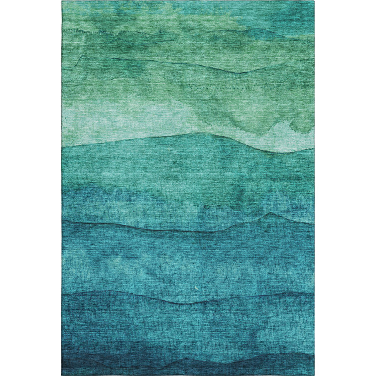 Premium Machine Washable Mehara AMF1699 Stripes Rug
