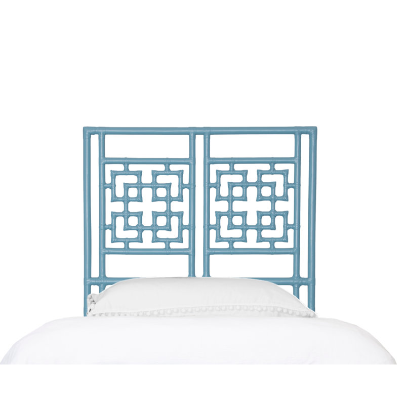 Palm Springs Open-Frame Headboard, Twin, Pool Blue