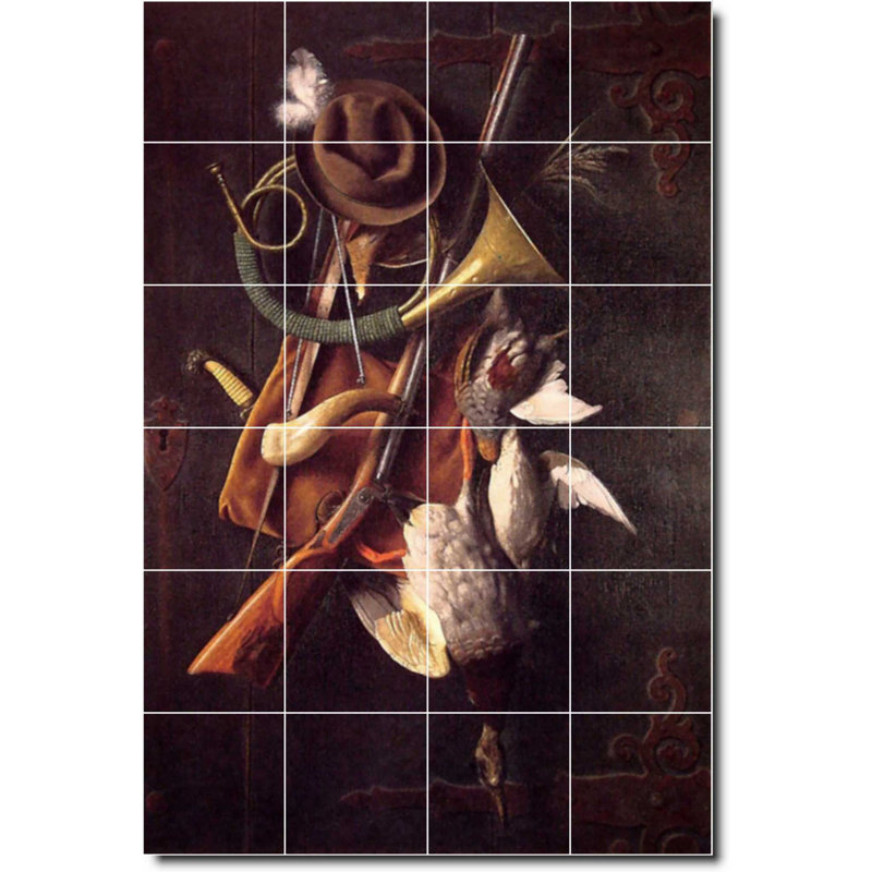 Carreau de céramique 48 po x 72 po 12 po x 12 po, Nature morte 04067
