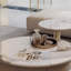 Table basse lumineuse de luxe haut de gamme