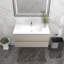 Ensemble de meuble-lavabo mural simple l 42 po Turnerville-1158338029
