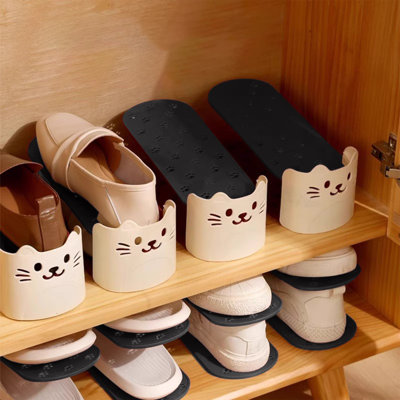 Range-chaussures double couche