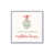Cadre simple en chrome poli, bois massif