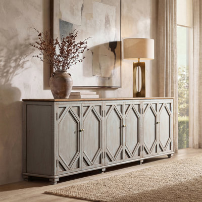 Buffet extra large à 6 portes en bois récupéré Colette