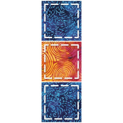 AccuQuilt GO! Fabric Cutting Dies, 3-Inch, Square