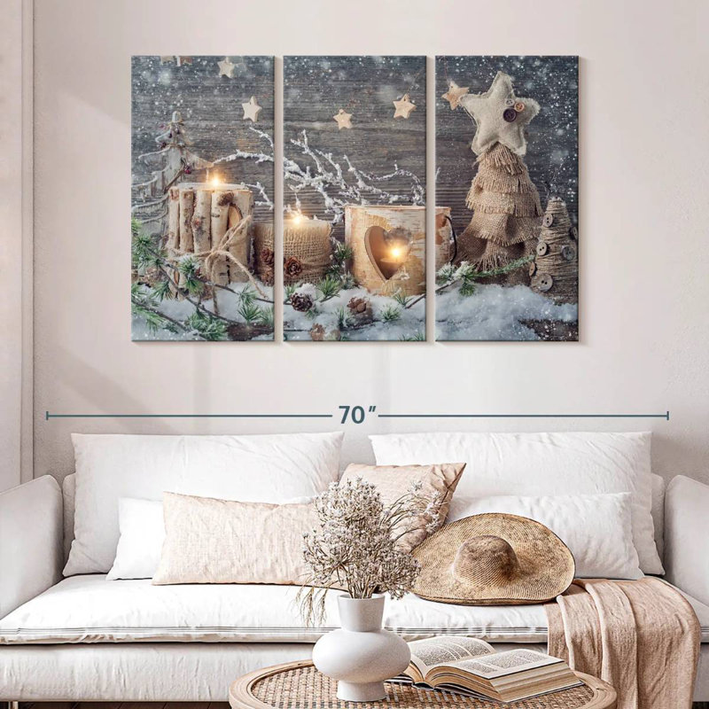 Advent, 32" H x 50" W