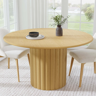 Table de salle à manger en bois massif