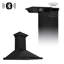 36 po Hotte murale avec évent Zline Crownsound ™ avec haut-parleurs Bluetooth intégrés-88507123