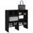 Latitude Run Shoe Racks 2 Pcs Stackable Concrete Grey 89.5X30x40 Cm-730905524