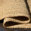 Tapis en jute fleur tressé-1019445448