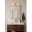 Luminaire de meuble-lavabo Mingle - Laiton satiné - l 25,5 po