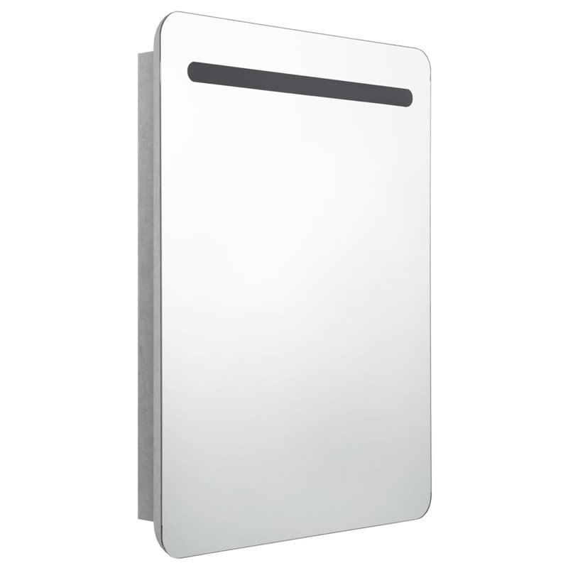 Lemus Wall Bathroom Storage Furniture Set, Concrete Grey