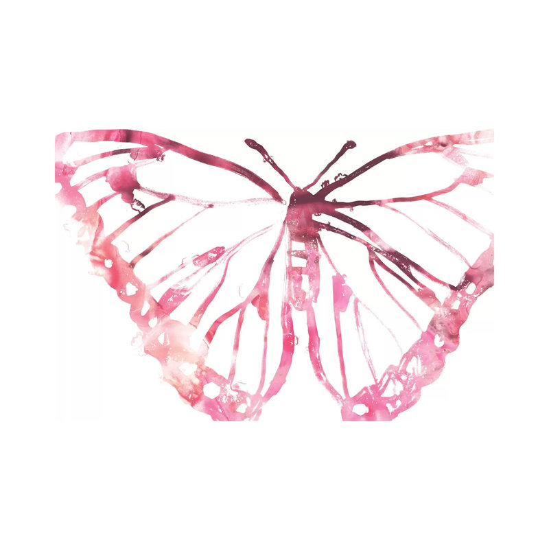 Butterfly Imprint VI 1 Piece Wrapped Canvas Wall Art, 101.6 cm H x 66.04 cm W