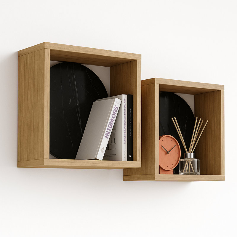Floating Shelf, Oak