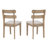 Eickhoff Solid Wood Ladder Back Side Chairs-176208544-176246903