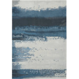 Wool Abstract Area Rug