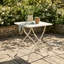 Dejanae Metal Folding Outdoor Bistro Table , 60cm cm W 60cm cm D-1217238775