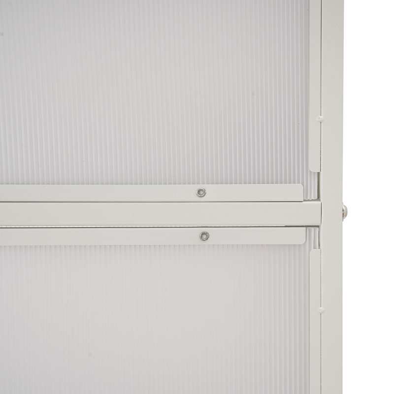 Freestanding Over Toilet Storage Cabinet, White