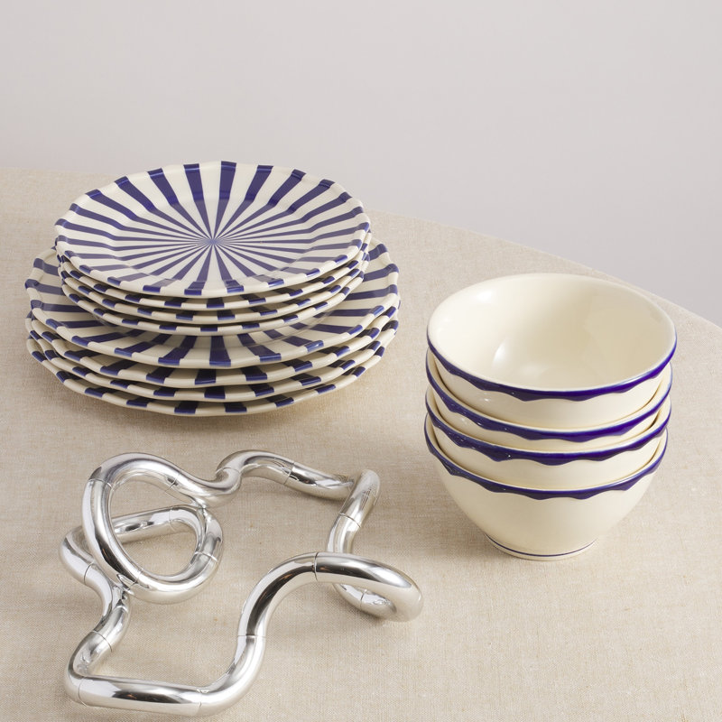 Mafalda Dinnerware Set With Cereal Bowl