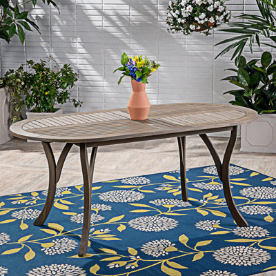 Outdoor Wood Dining Table