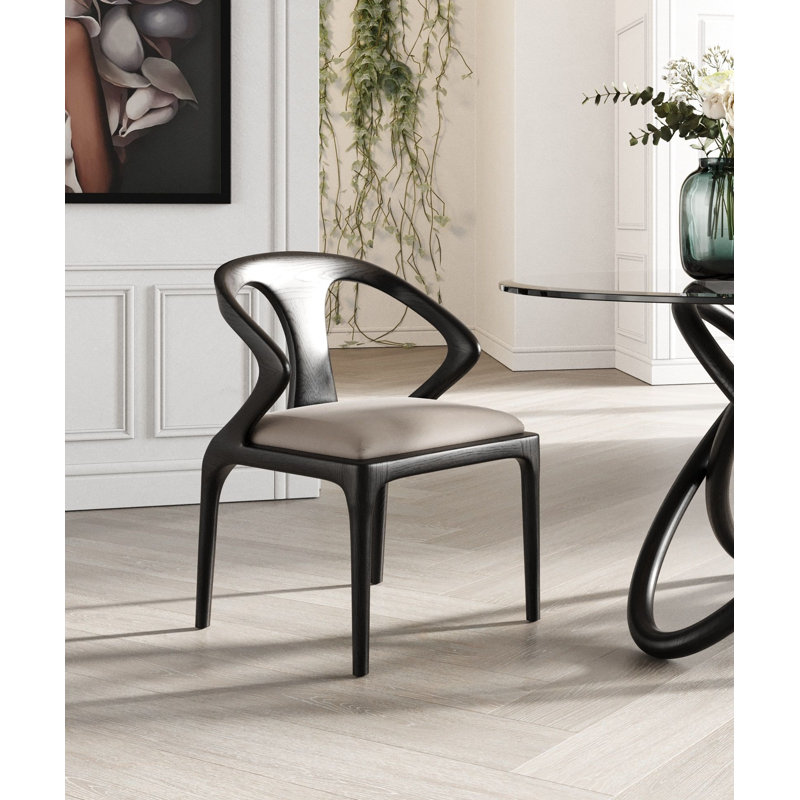 Chaise en bois massif Fjord