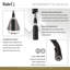 Robinet de cuisine rétractable avec bec en U Trattoria-48543882