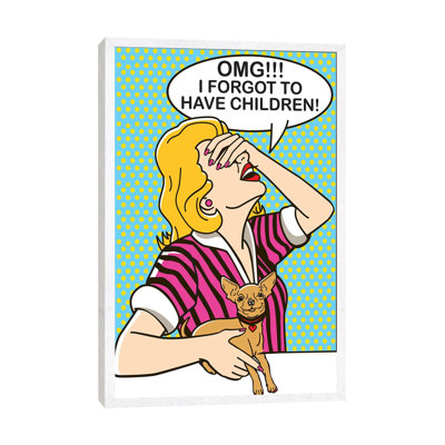 Omg!!! - Print on Canvas
