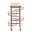 Millwright Solid Wood Kitchen Cart-43248109
