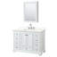 Ensemble de meuble-lavabo simple autoportant 48 po avec plateau en quartz Deborah-98117577-98117578-98117581