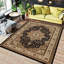 Coderre Rome Brown Indoor/Outdoor Rug-724306018