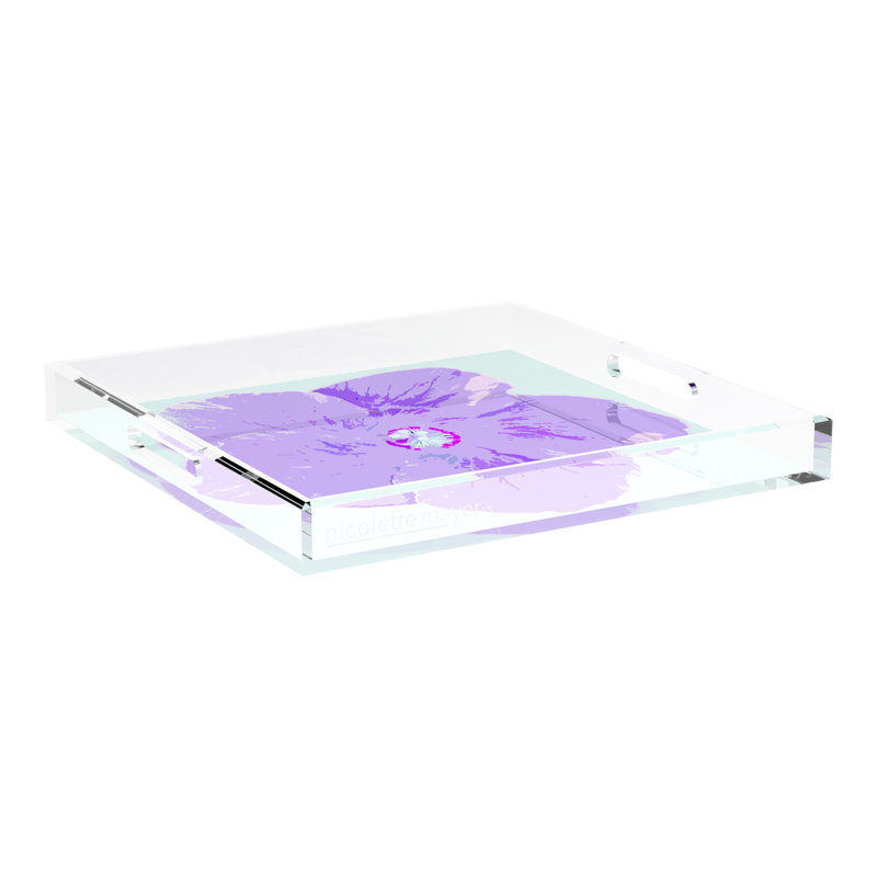 Decorative Tray, 18"W x 18"D x 2"H, Wander