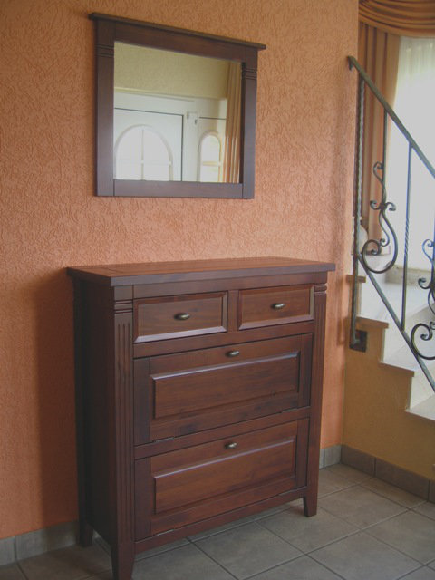 Boris Wood Wall Mirror