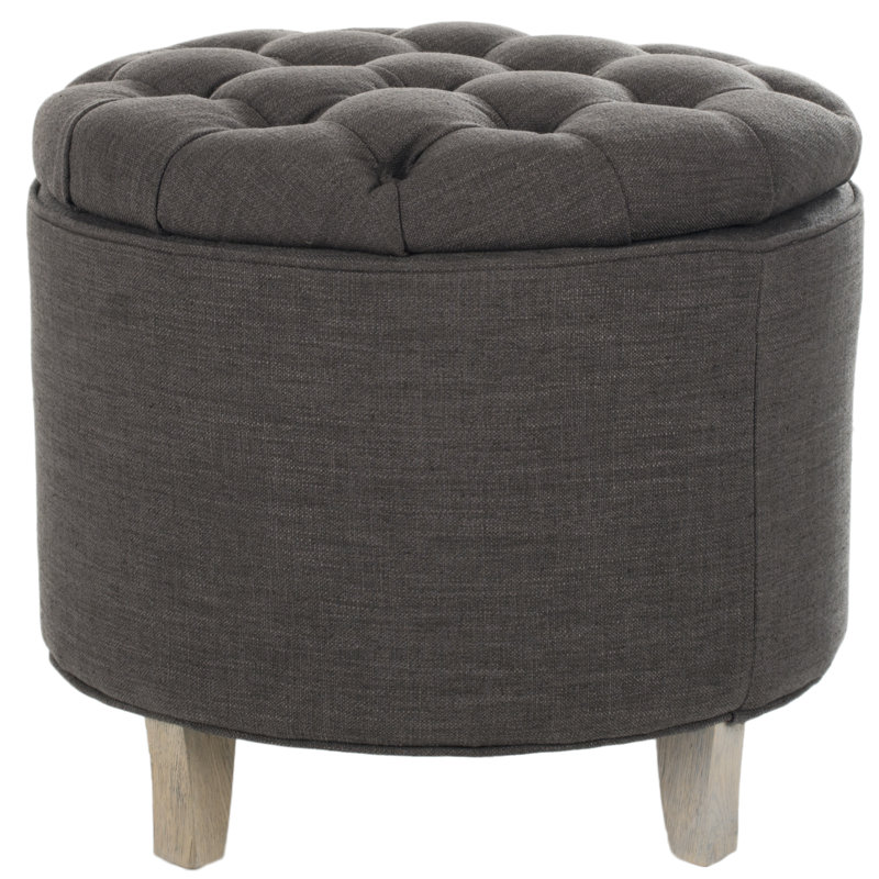 Eugenia 52cm Wide Tufted Round Ottoman
