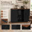 Bar Olmsted Farmhouse avec mini prise de courant pour réfrigérateur et supports de rangement-948889649