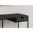Computer Desk, Home Office, Laptop, Storage Drawer, 42"L, Work, Black Marble Look Laminate, Black Metal, Contemporary, Modern-1288459910