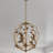 Aswath 3 - Light Dimmable Globe Chandelier