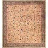 One-of-a-Kind Rectangle 14'7" X 15'7" Hand Knotted Area Rug