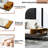 Luxury Sofa/Fabric Sofain Living Room Left And Right Interchangeable/Four Seat Sofa/Off-White