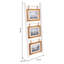 Nikki White Wood Matte Picture Frame with Mat
